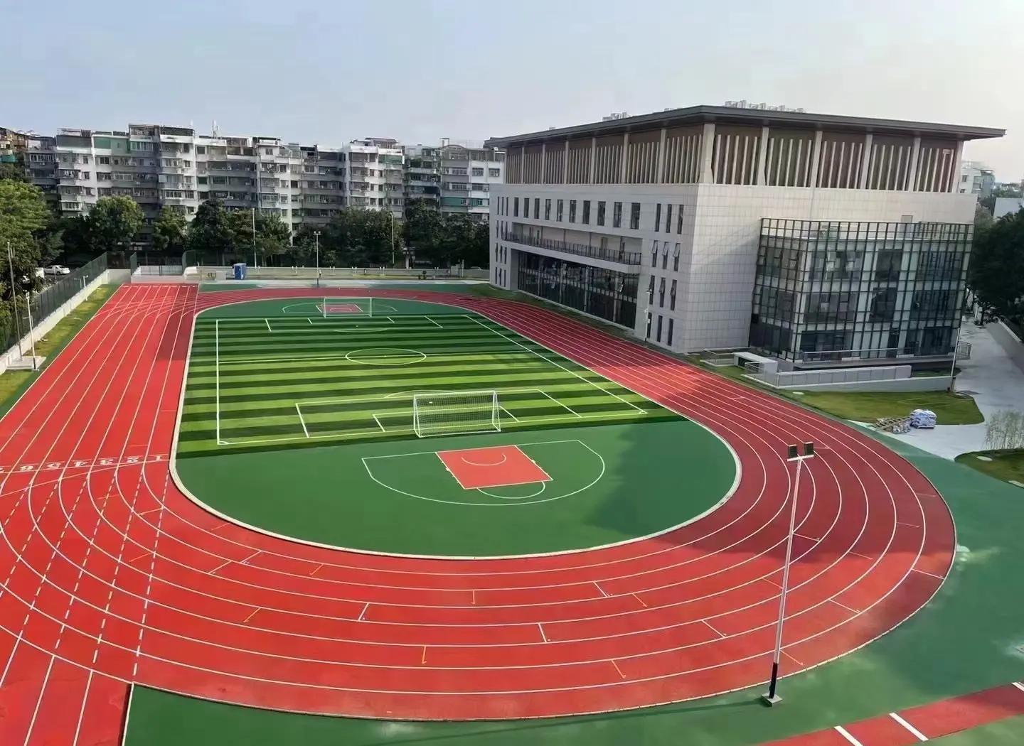潮州市橡胶跑道塑胶篮球场 - 价格